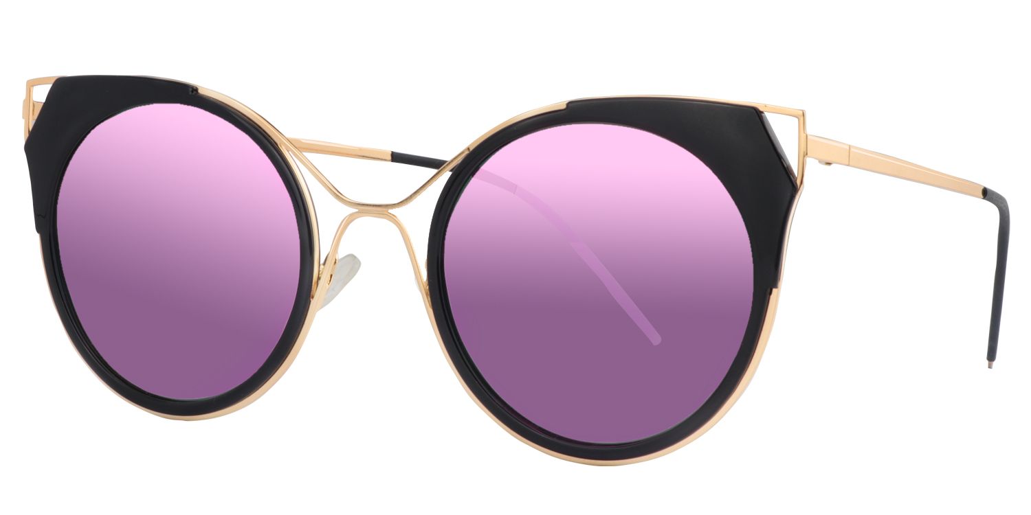 Cat-eye Black Sunglasses | Zeelool Sunglasses3