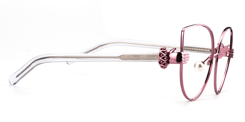 Cateye Pink Glasses4
