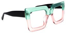 Brandon Square Green-Pink Glasses2