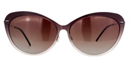  Abraham Cat-eye Brown Sunglasses0