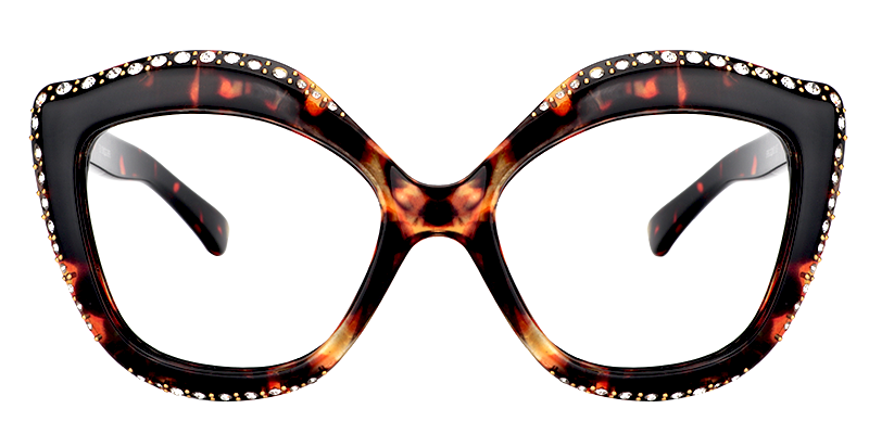 Flora Butterfly Tortoise Eyeglasses