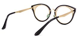 Wiktoria Cateye Black Glasses4