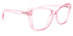 Wallace Cateye Pink Glasses2