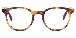 Kimberley Oval Purple Tortoise Glasses0
