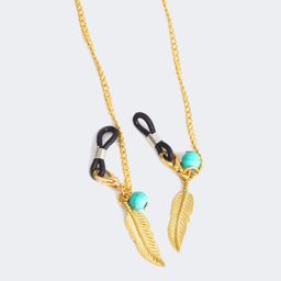 Gold Leaves Eyeglasses Chain-012