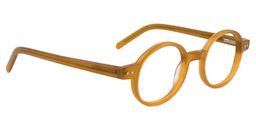 Alcott Oval Earthy-Yellow Glasses2