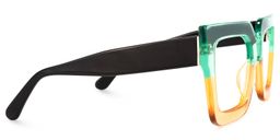 Brandon Square Green-Orange Glasses3