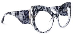 Kait Cat-eye Black Glasses2