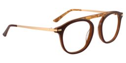 Aldric Square Brown Glasses3