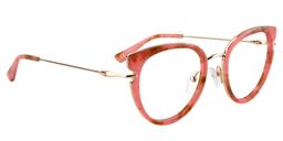 Alfonso Oval Pink Glasses3