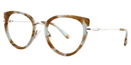 Alfonso Oval Light Blue Glasses2