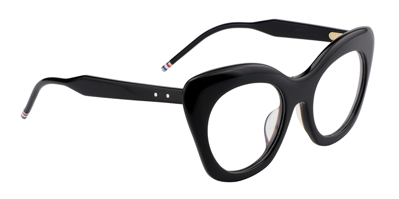 Cateye Black Glasses | Zeelool Eyeglass Frames3