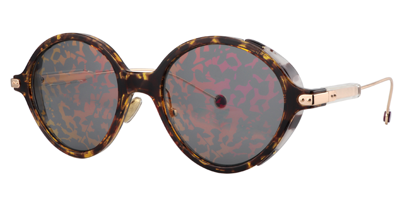 Round Light-Amber Sunglasses | Zeelool Sunglasses Online2