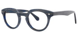 Galen Round Dark Blue Glasses2