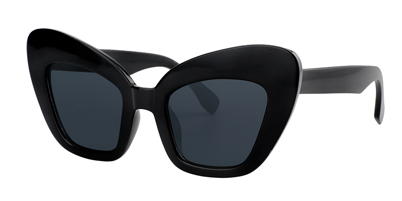 Cateye Black Sunglasses | Zeelool Sunglasses2
