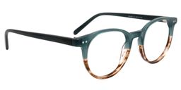 Alister Round Dark Green Glasses2