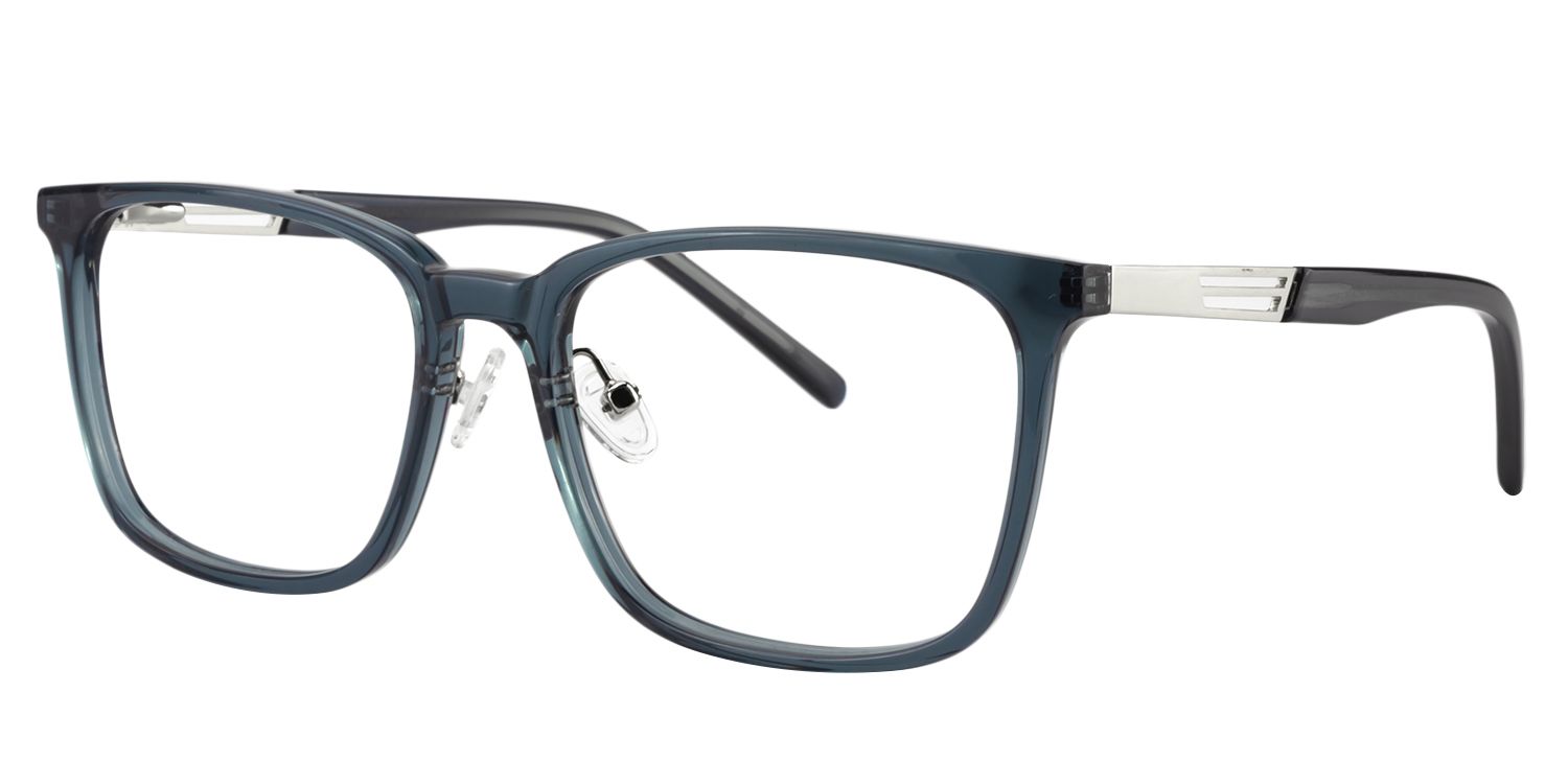 Square Dark Blue Glasses | Zeelool Glasses2