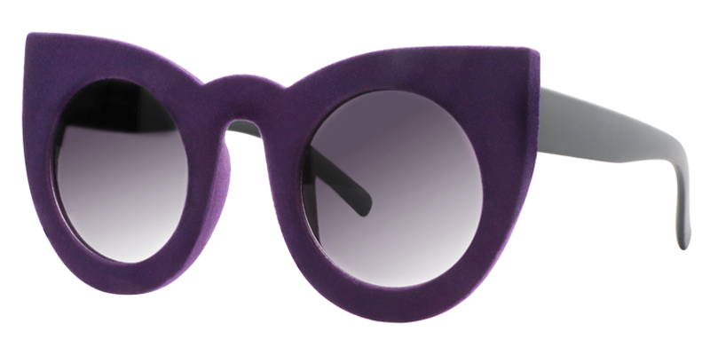 Cateye Purple Sunglasses | Zeelool Sunglass Frames2