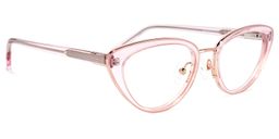 Cosme Cateye Pink Glasses2