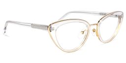 Cosme Cateye Clear Glasses2