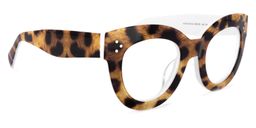 Torres Cateye Brown-Leopard Glasses2