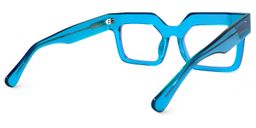 Rosado Rectangle Blue Glasses4
