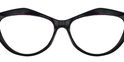 Xaviera Geometric Purple Glasses5