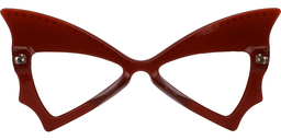 Elvira Butterfly Red Glasses5