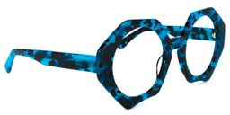 Hugh Geometric Blue-Tortoise Glasses2
