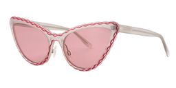 Freda Cat eye Red Sunglasses2