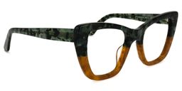 Lewis Cateye Two-Tone Glasses2