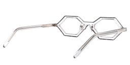 Caesar Geometric Black Glasses5