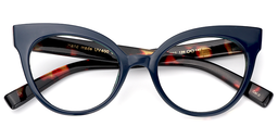 Miya Cateye Dark Blue Glasses1