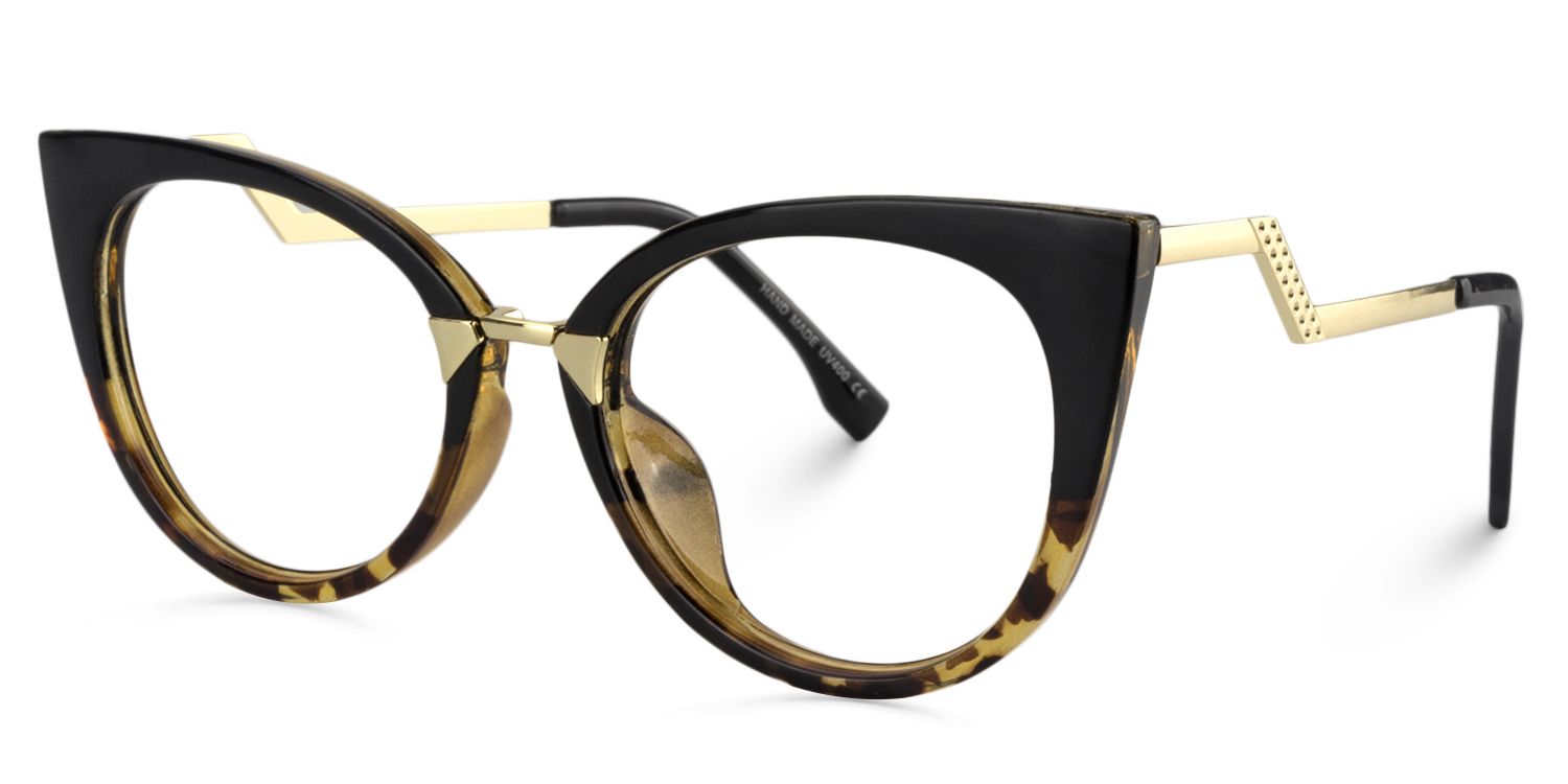 Cat Eye Tortoise Glasses | Zeelool Glasses3