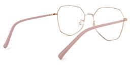 Bivins Geometric Pink Glasses4