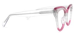 Cascata Cateye Clear Glasses3