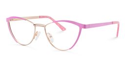 Sydney Cat Eye Pink Glasses2