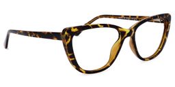 Qamar Cateye Tortoise Glasses2