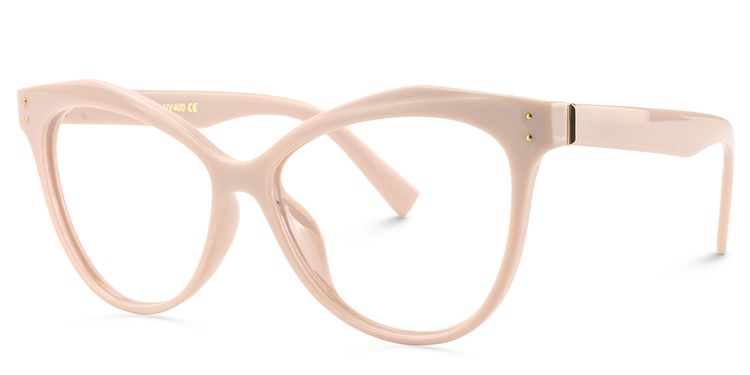 Saul Cateye Pink Glasses