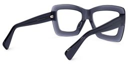 Serenity Square Gray Glasses 3