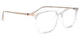 Fezell Sqaure Clear Glasses2