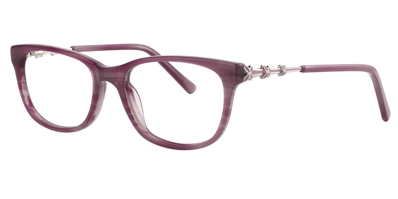 Rectangle Light Purple Glasses2
