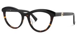 Sean Cat Eye Tortoise Glasses3