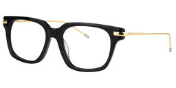Randell Rectangle Black Glasses2