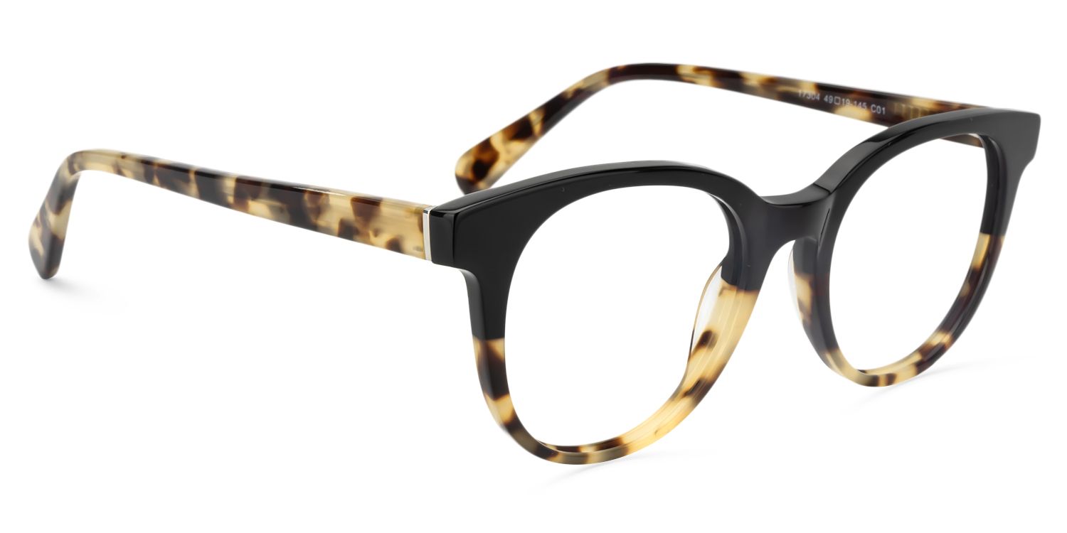 Round Tortoise Glasses | Zeelool Glasses2