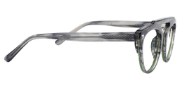 Serafina Aviator Gray Glasses 4