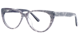 Mildred Cat Eye Gray Eyeglasses2