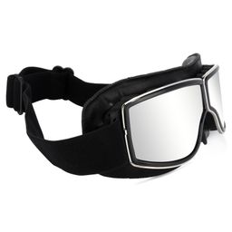 Bond Motorbike Vintage Aviator Helmet Glasses2