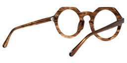 Pirtle Geometric Brown Glasses3