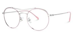 Celia Aviator Pink Glasses3